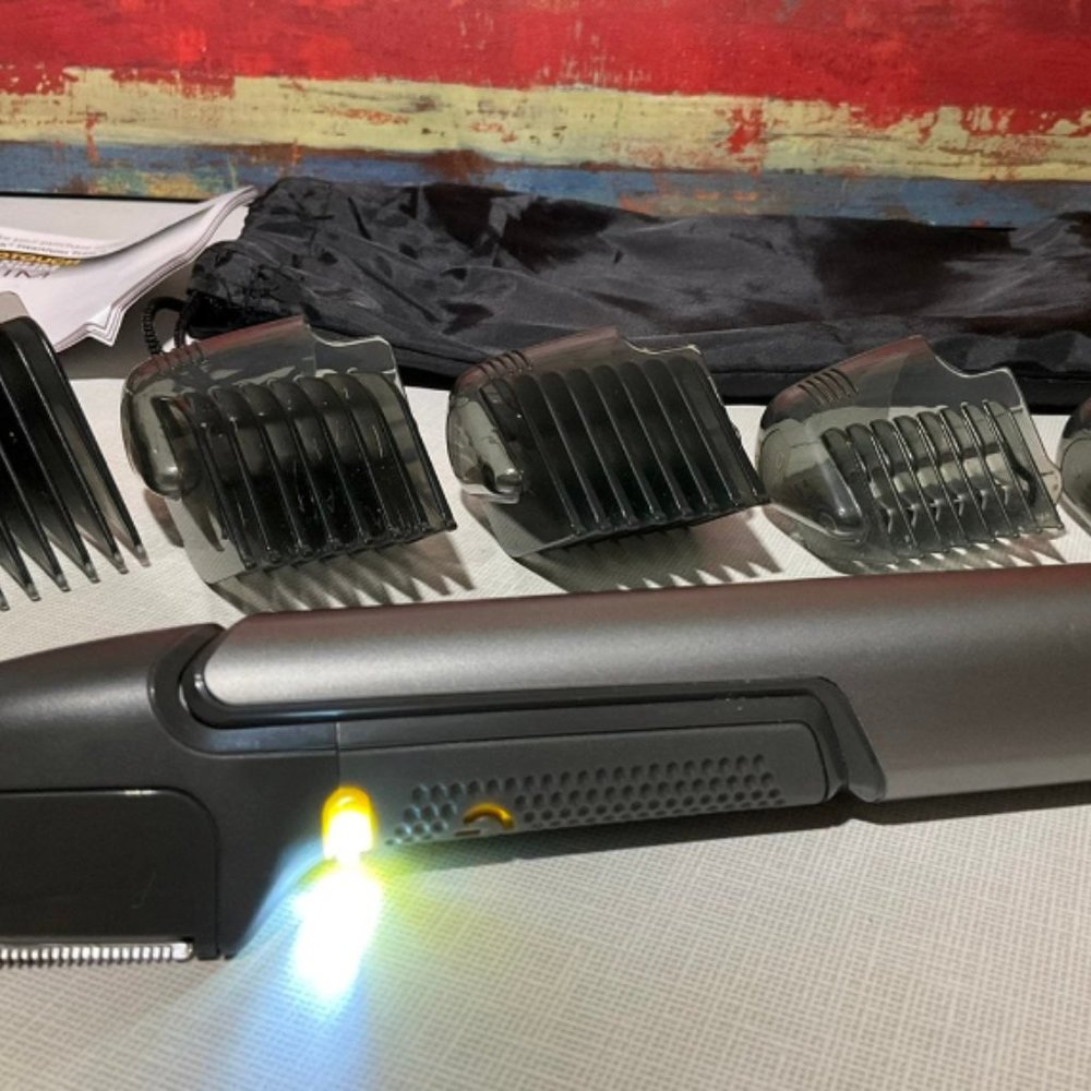 Micro Touch Titanium Body Shaver Trimmer, Black